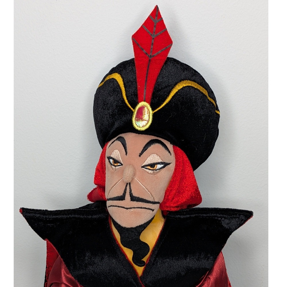 Disney 20" Aladdin Jafar‎ Villain Character Soft Plush Stuffed Doll Toy - Picture 2 of 6